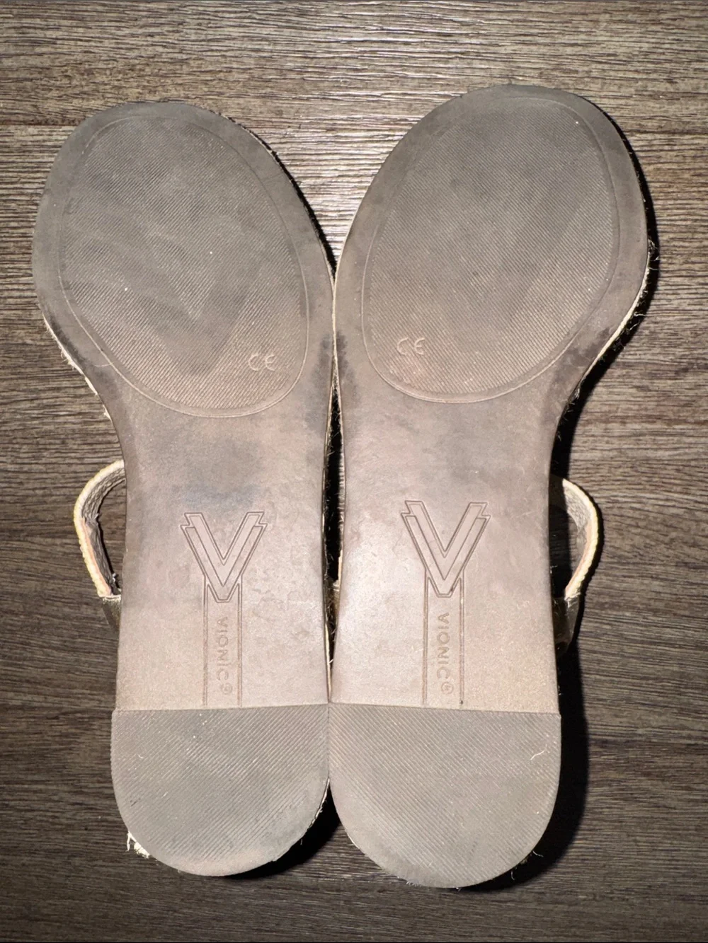 Vionic Calera Espadrille Wedge Sandal Gold